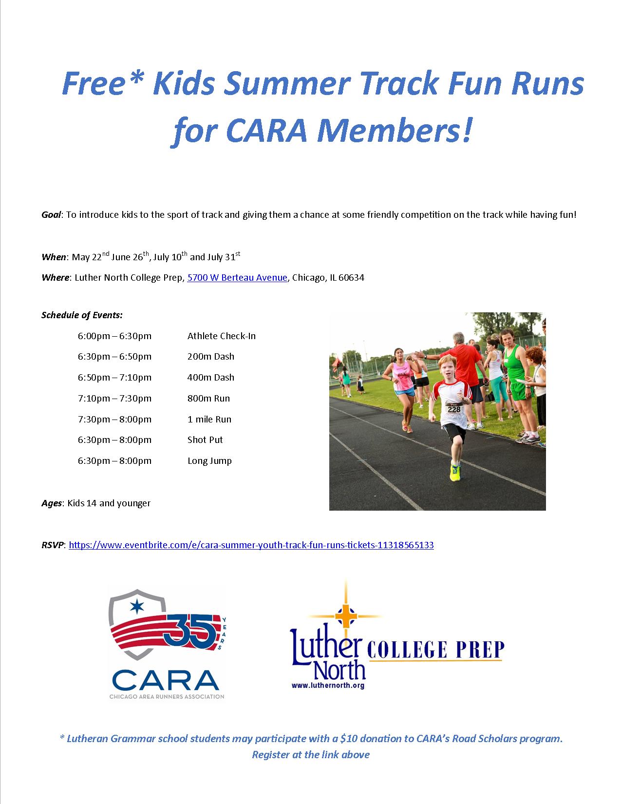 Cara Flier 2014 Kids Events