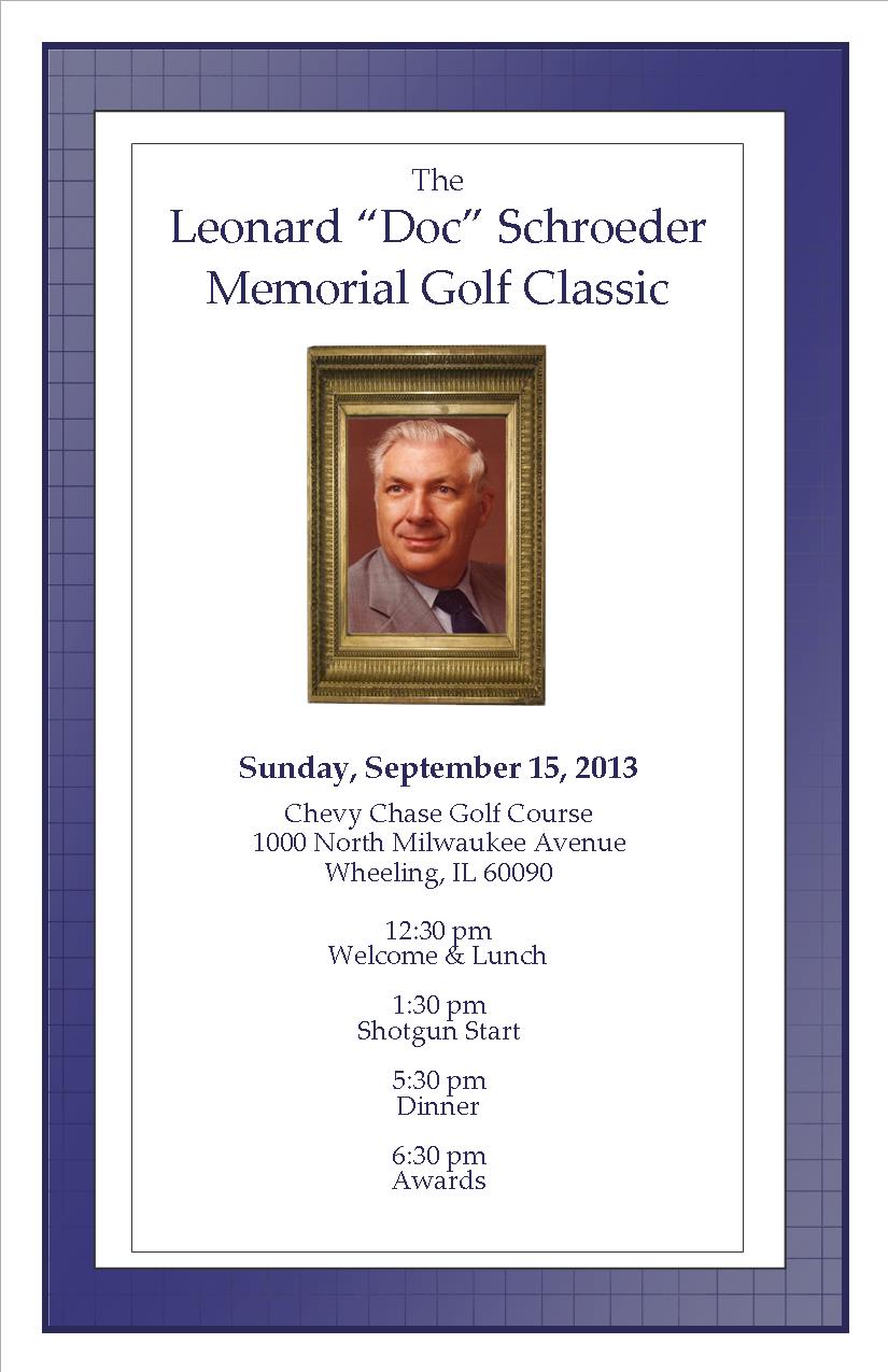 Golf Invitation 2013 - 2