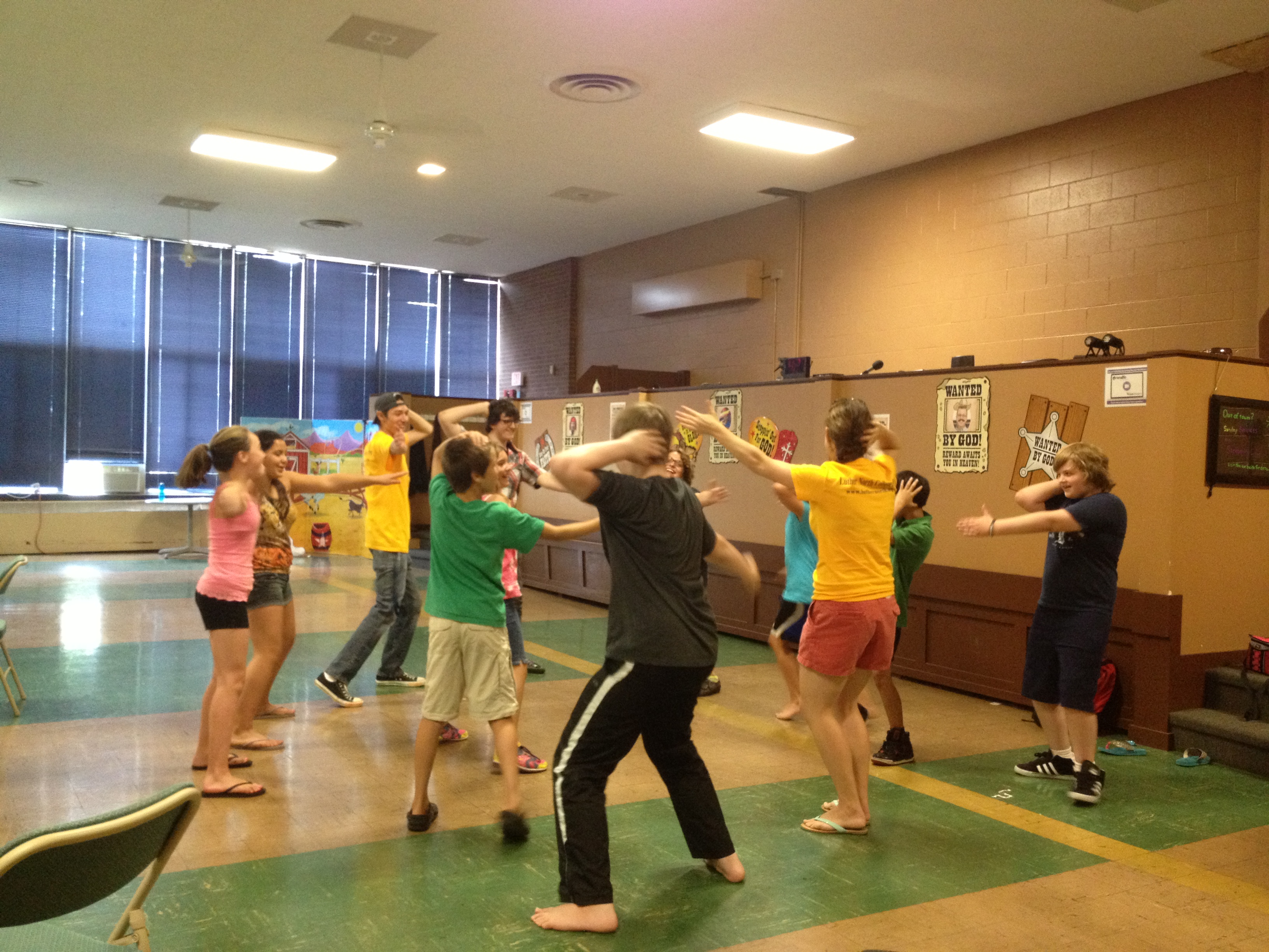 Theatre Camp in full swing!