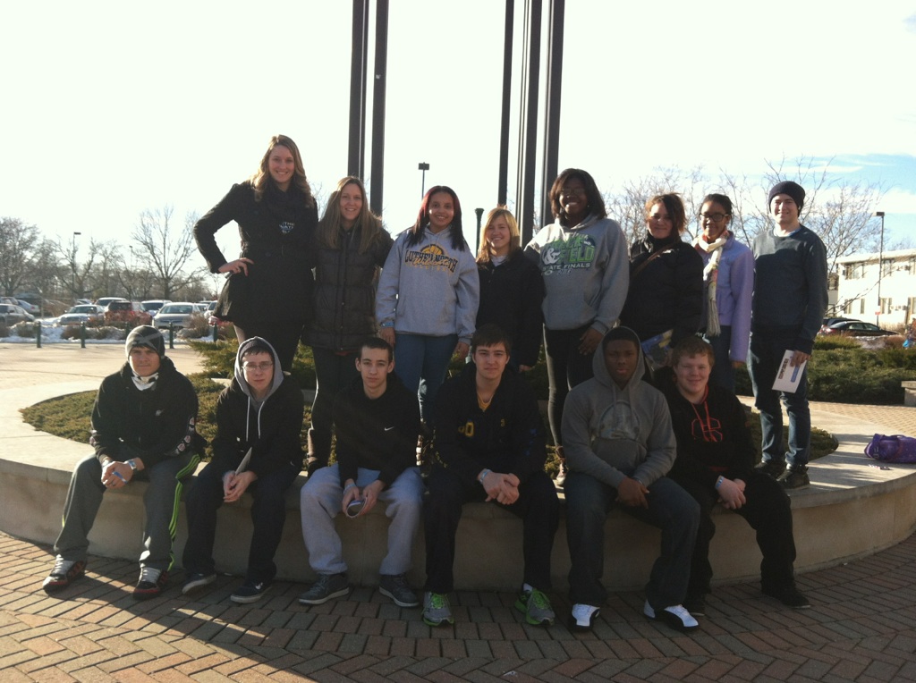 University Trip first day at Eastern Illinois University