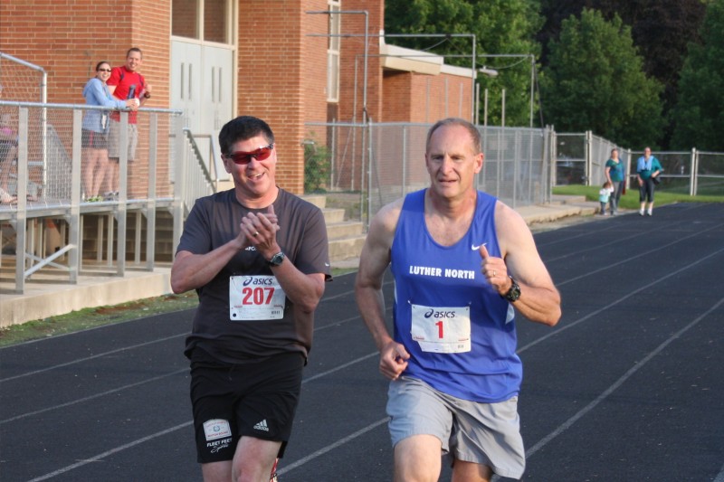 Mr Grim giving a final kick!