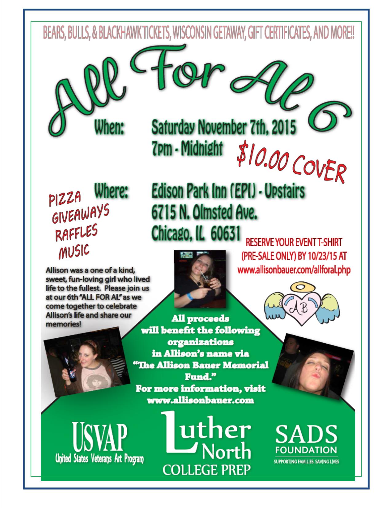 All for Al Scholarship- 2015