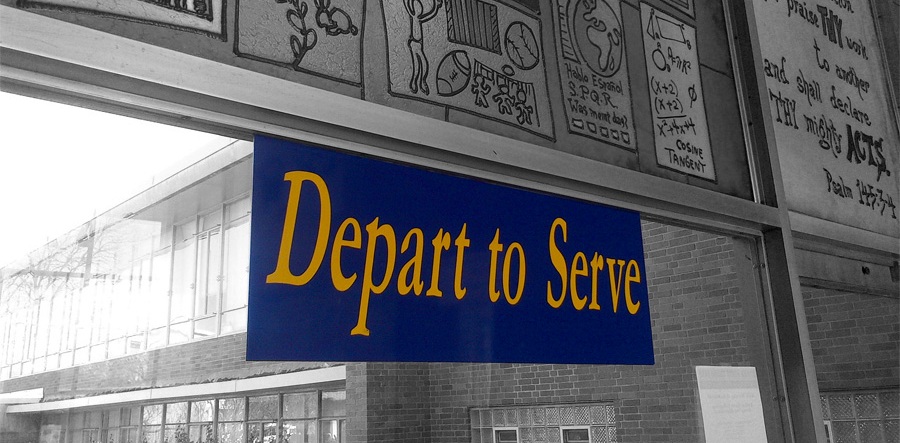 depart to serve in B-Wlonger