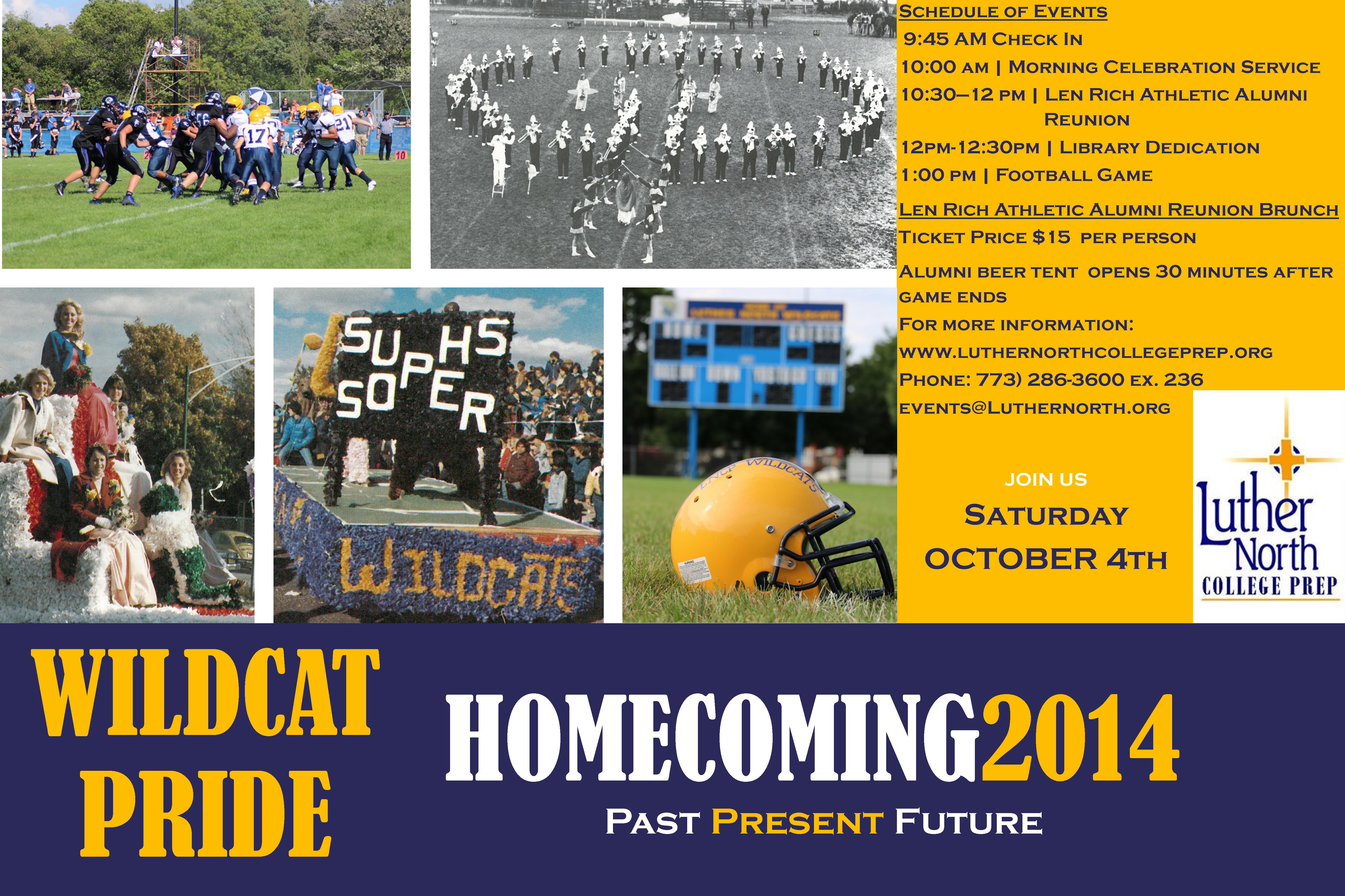 Check out what's coming up for Homecoming!