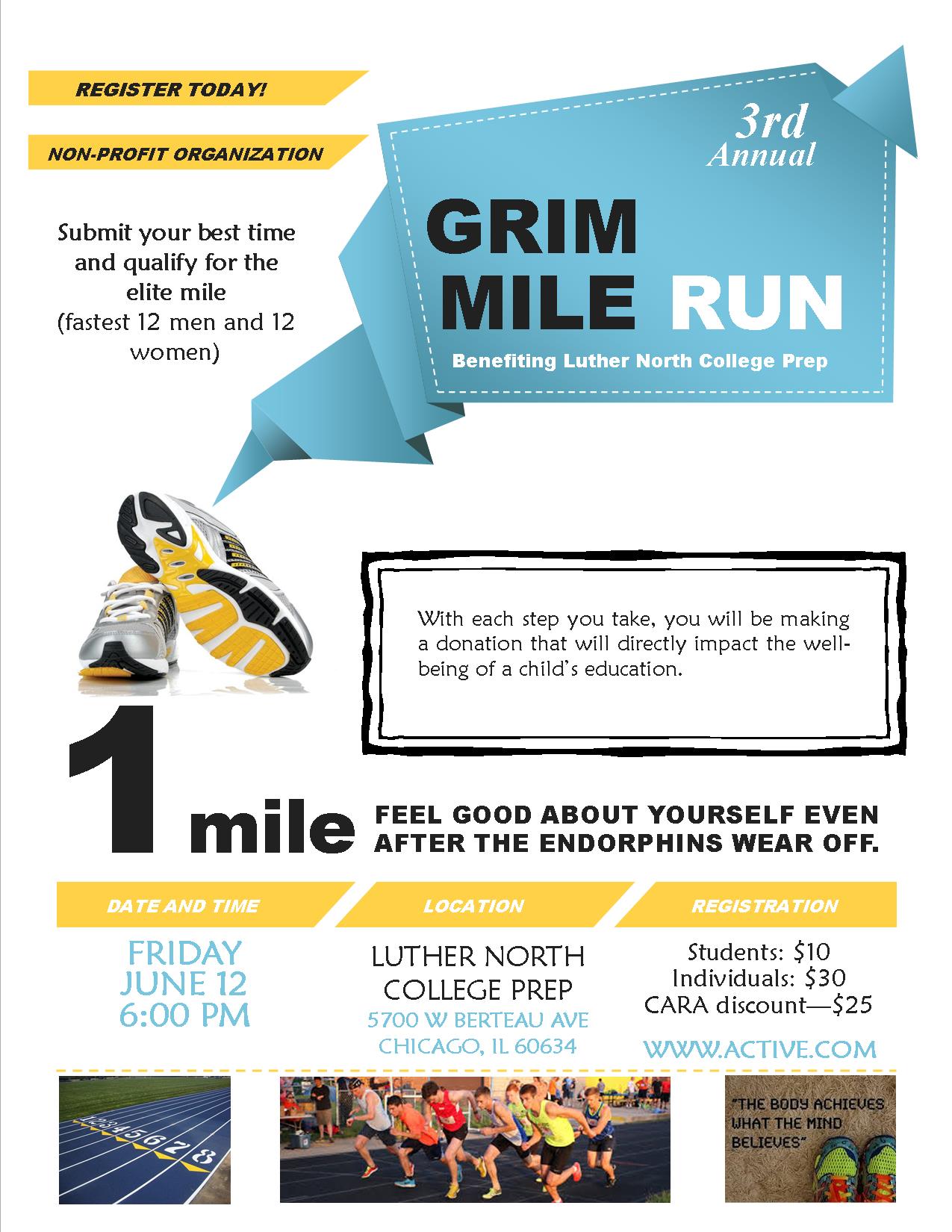 grim Mile poster