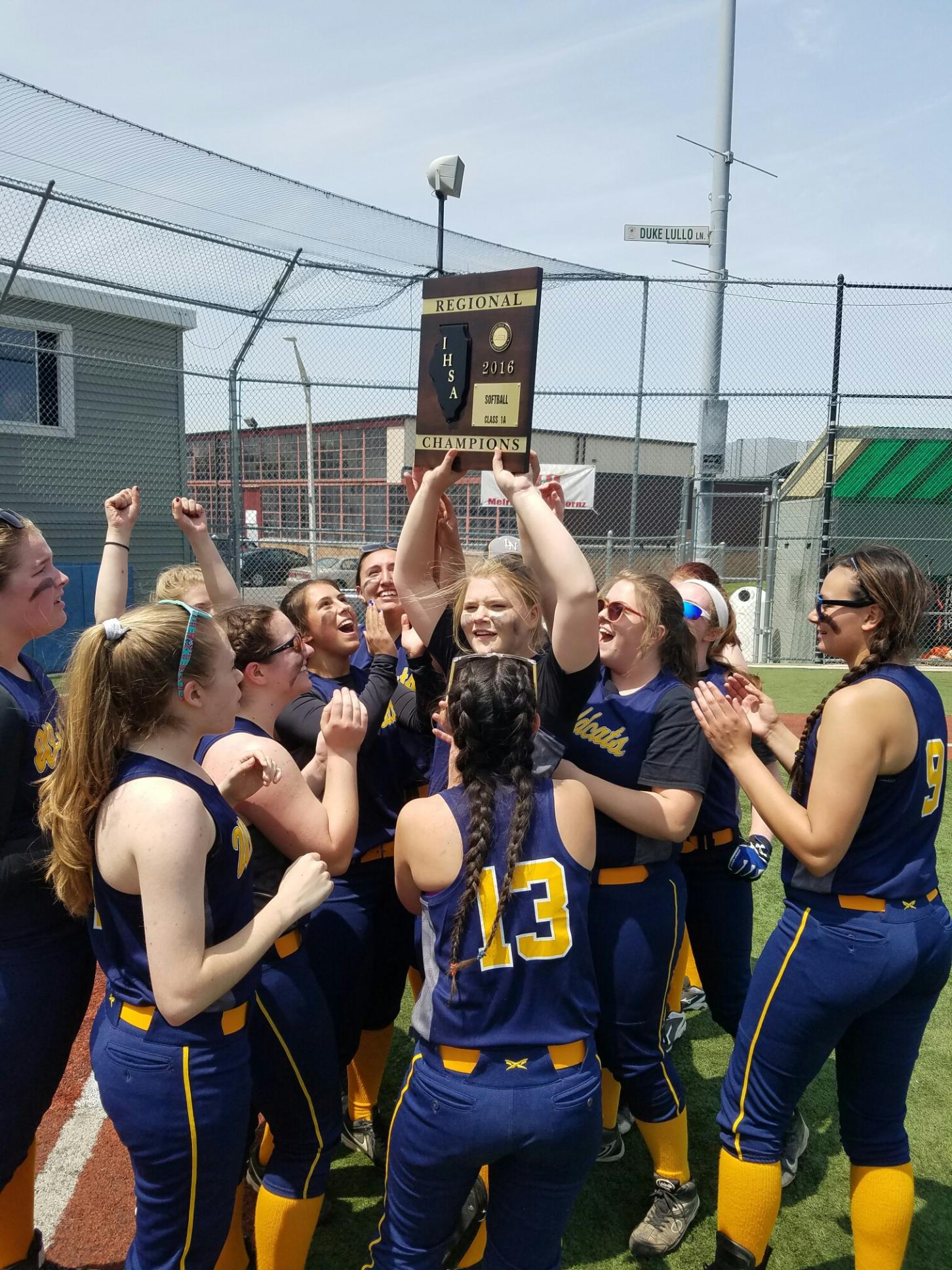 Regional champions - Softball 2016